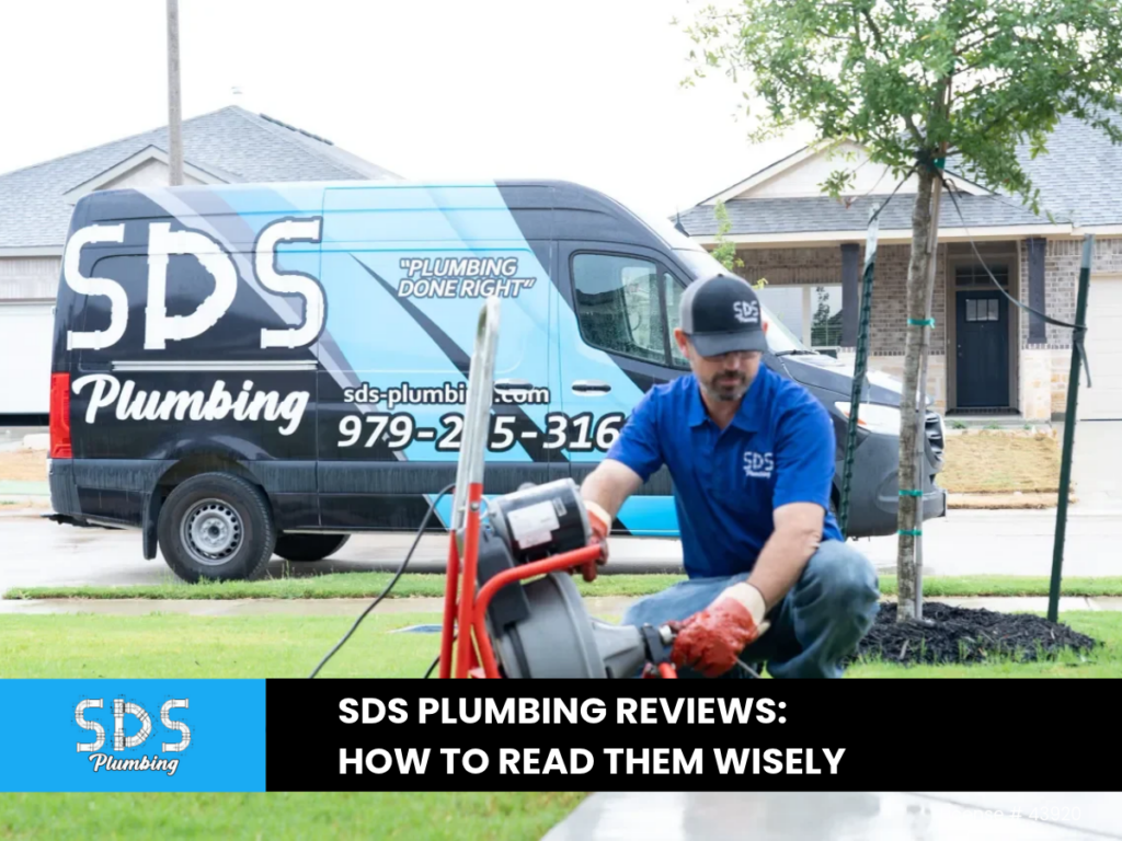 Professional plumber at work for S.D.S Plumbing
